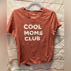 Cool moms club t-shirt-Ladies Large-Old Navy